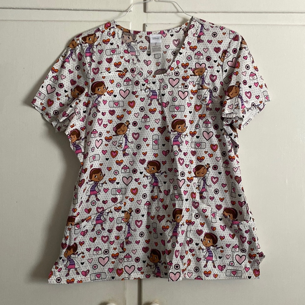 Disney Doc McStuffins nurse scrub top